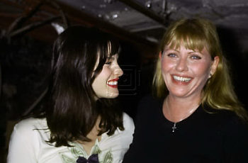 with mom - Bebe Buell