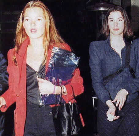 with Kate Moss