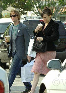 with fiance - Royston Langdon