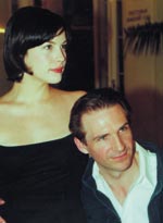 with Ralph Fiennes