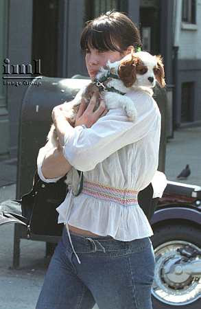 with Neal the dog
