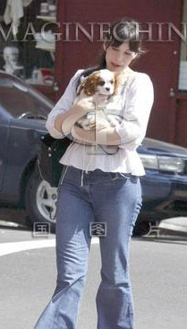 with Neal the dog