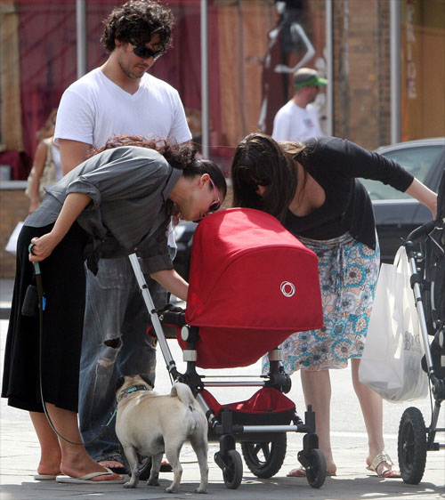with Rene Lopez, his wife and son