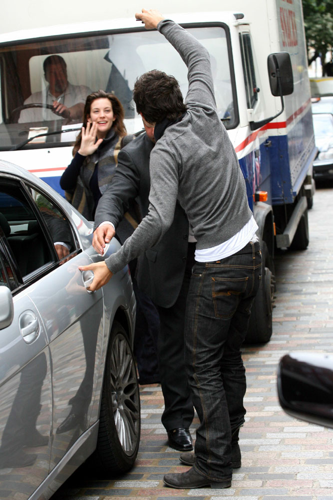 with Orlando Bloom