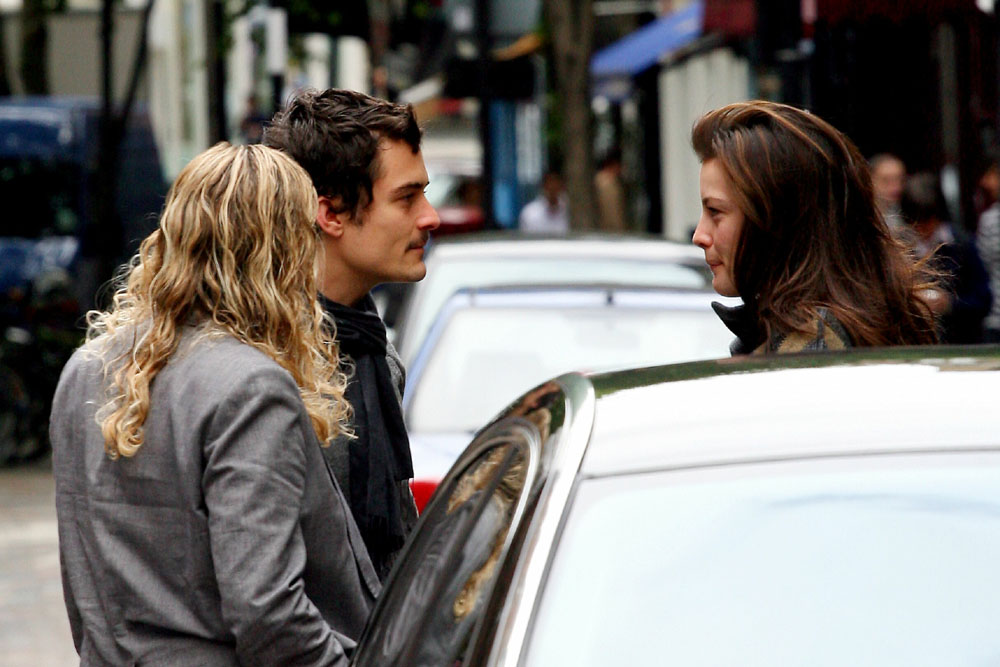 with Orlando Bloom