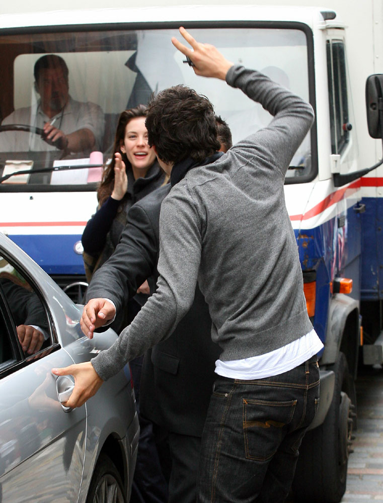 with Orlando Bloom
