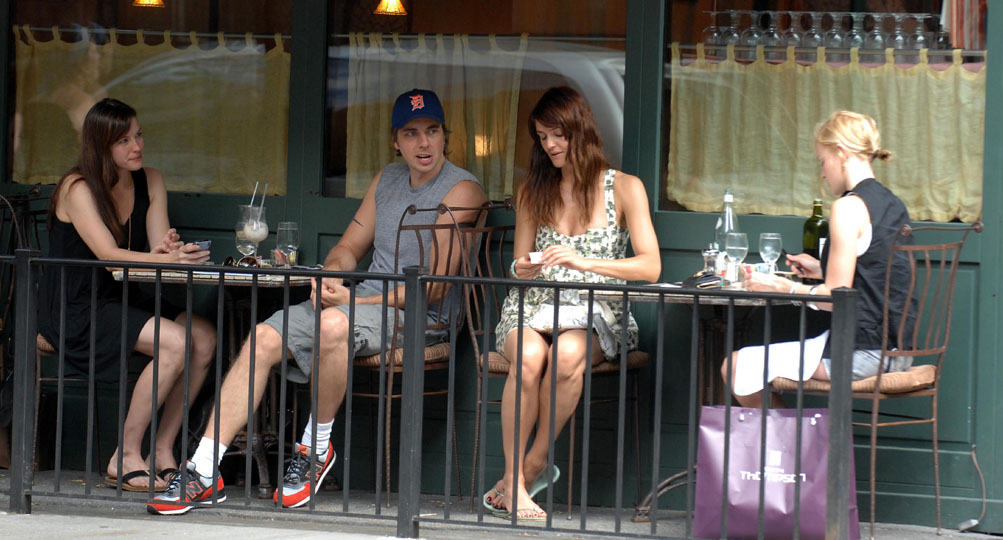 with Dax Shepard, Helena Christensen and Kate Bosworth