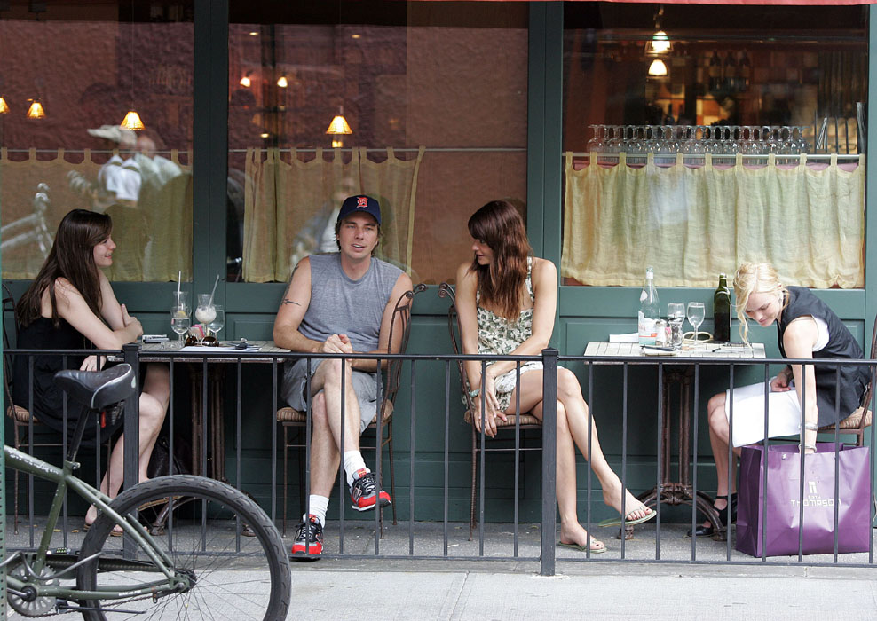 with Dax Shepard, Helena Christensen and Kate Bosworth