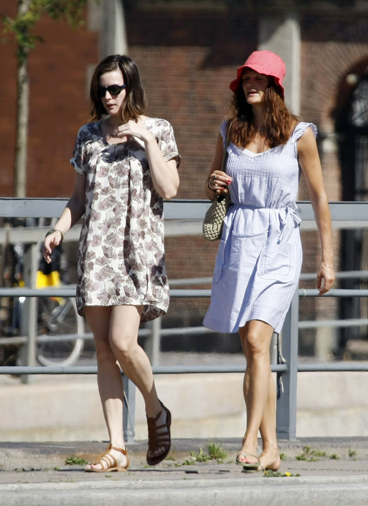 with Helena Christensen