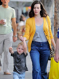 with son Milo