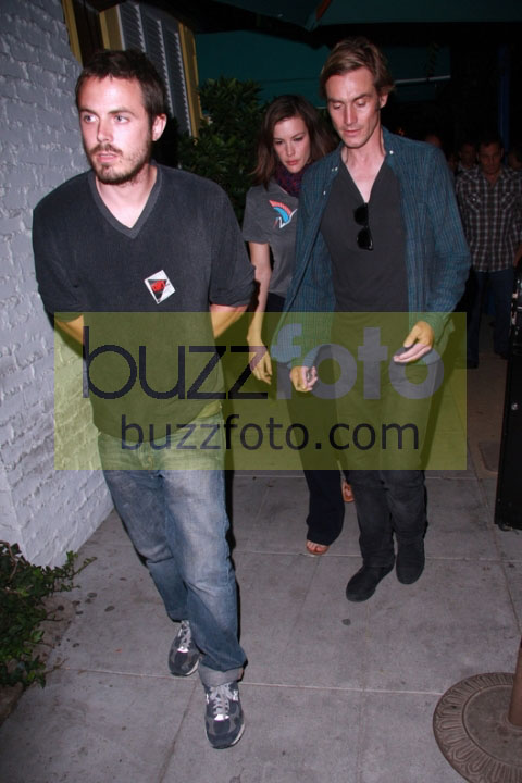 with Casey Affleck and Antony Langdon