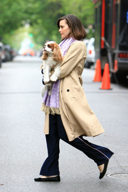 with Neal the dog