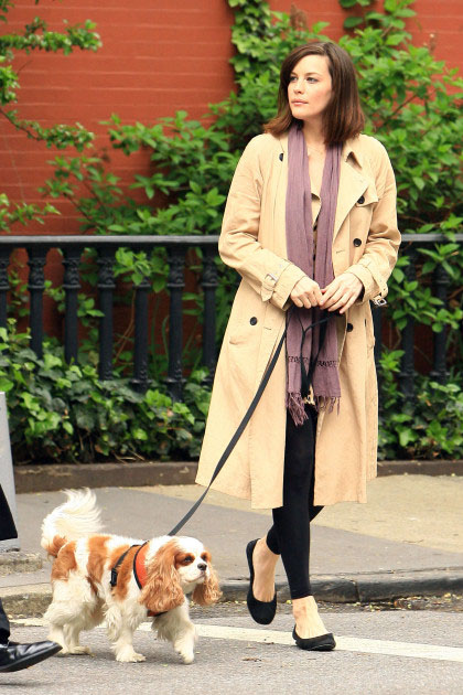 with Neal the dog