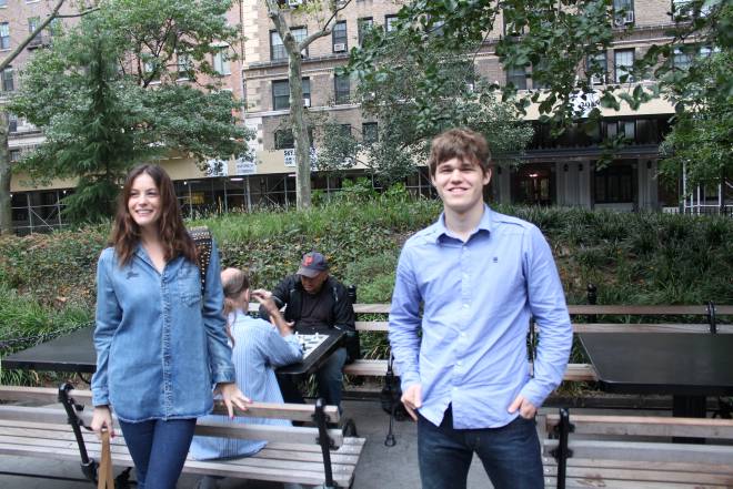 with Magnus Carlsen