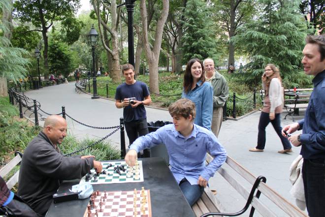 with Magnus Carlsen