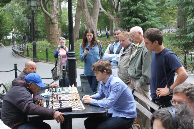 with Magnus Carlsen
