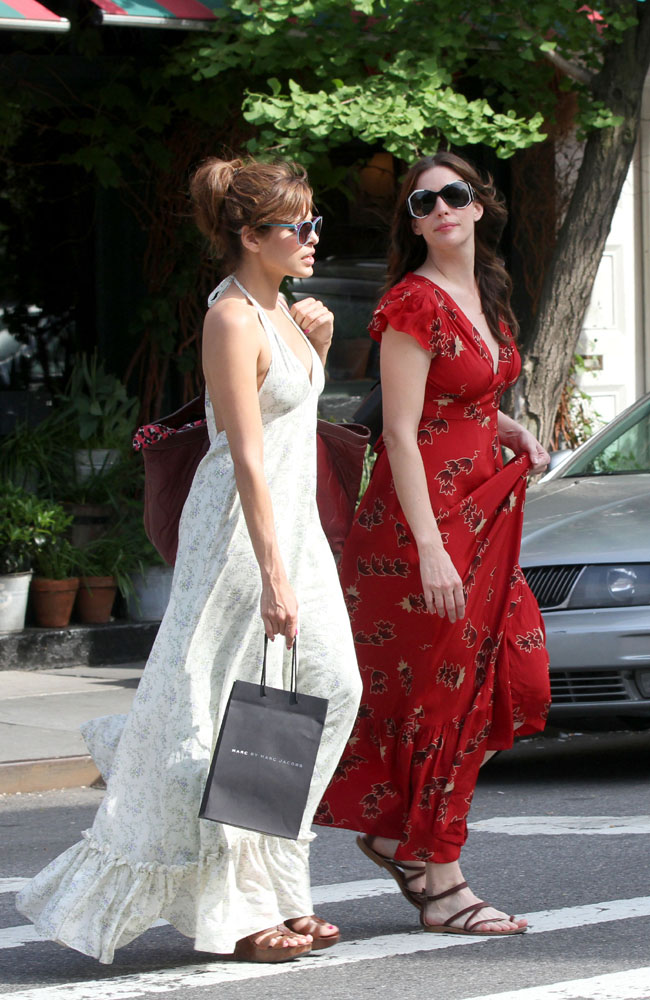 with Eva Mendes