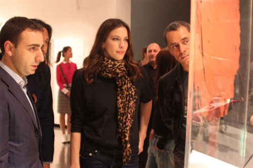 visiting the Italian pavilion