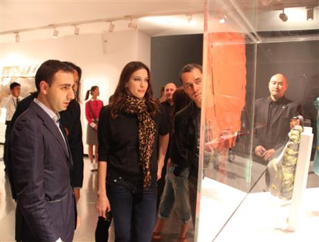 visiting the Italian pavilion