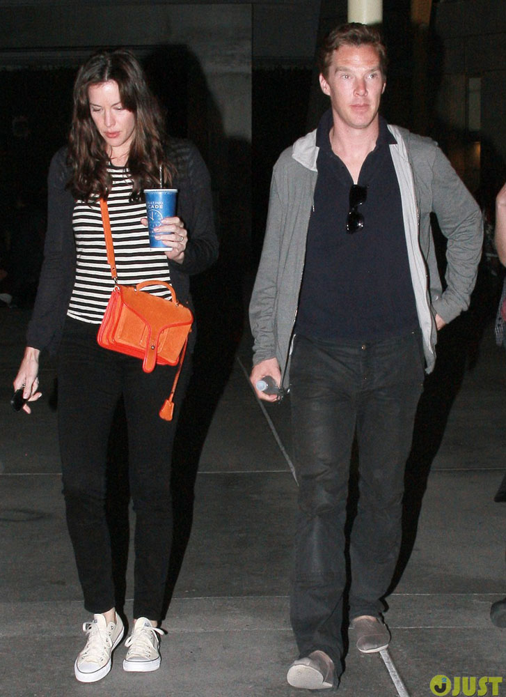 with Benedict Cumberbatch