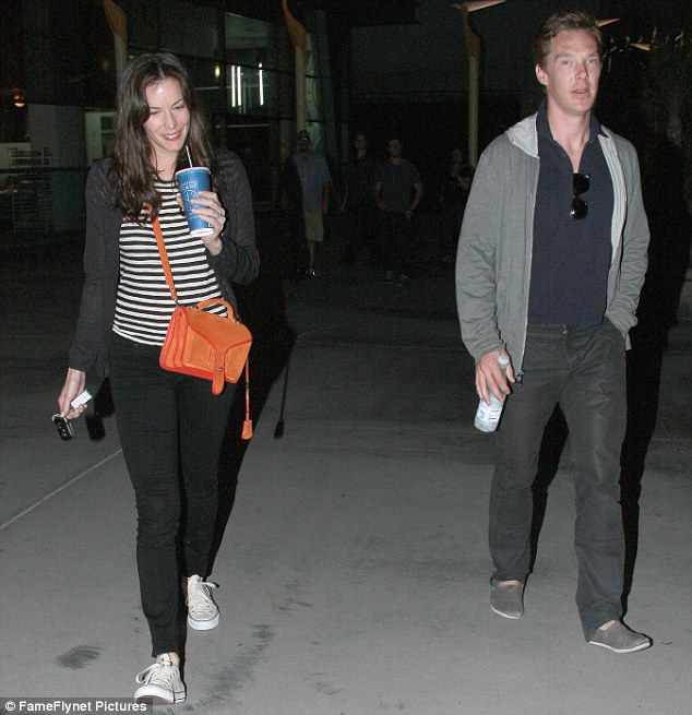 with Benedict Cumberbatch