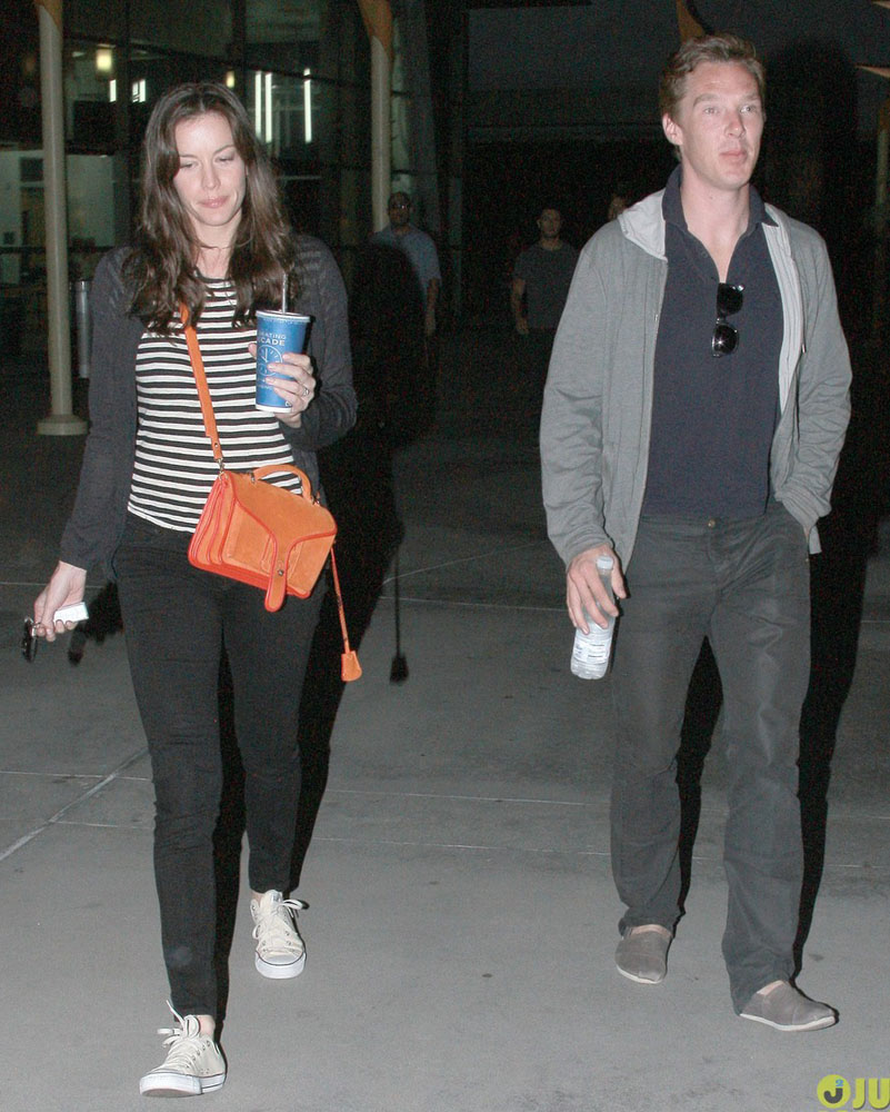 with Benedict Cumberbatch
