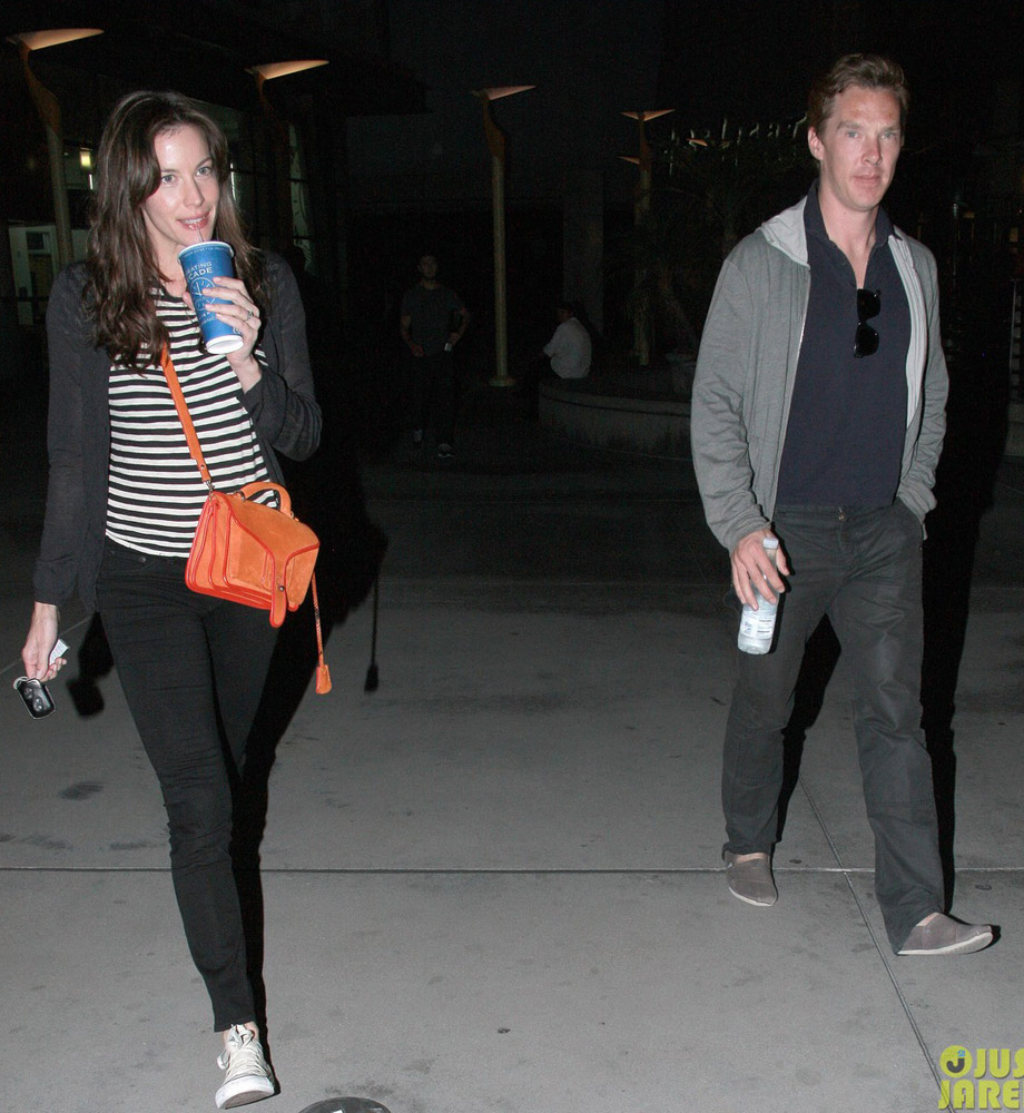 with Benedict Cumberbatch