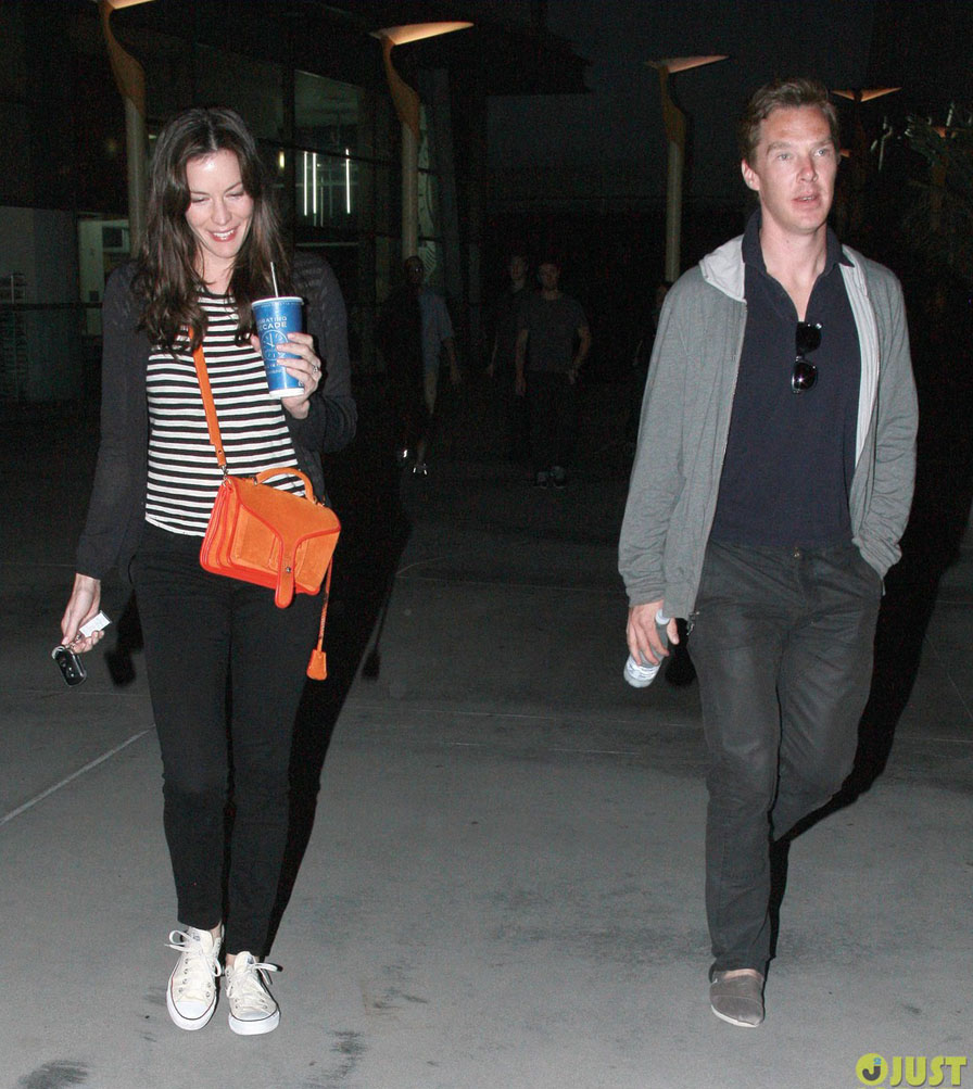 with Benedict Cumberbatch