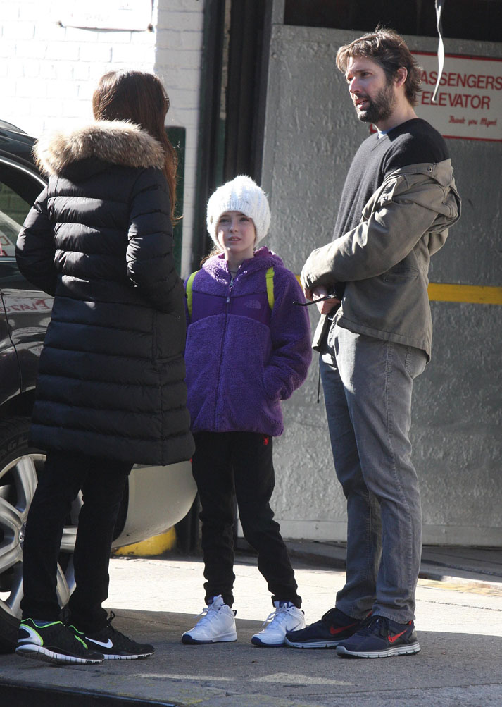 with Bart Freundlich and his daughter Liv
