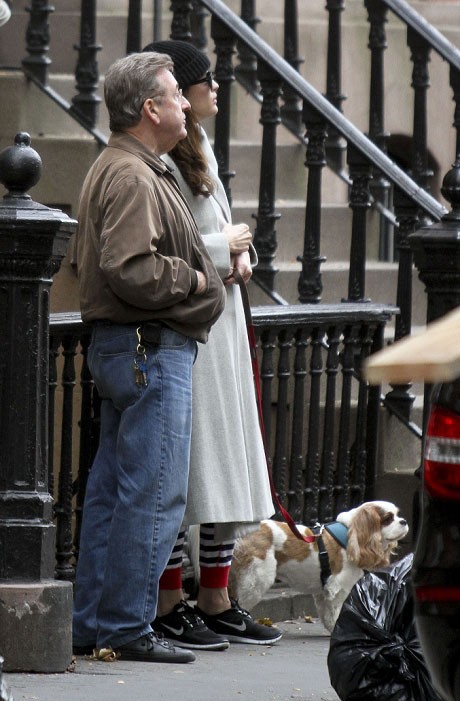 with Neal the dog