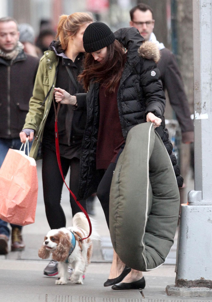 with Neal the dog