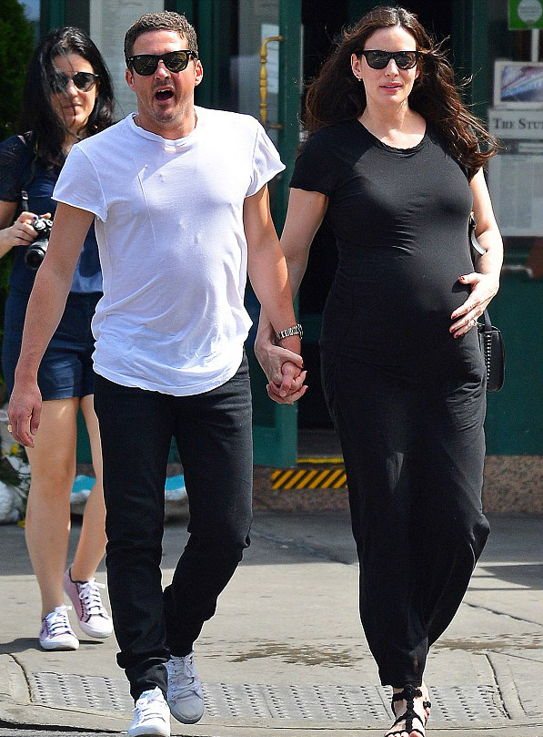 with fiance David Gardner