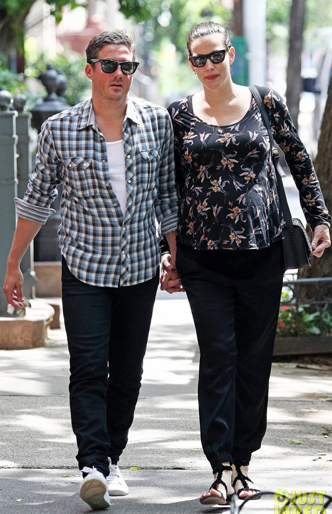 with fiance David Gardner