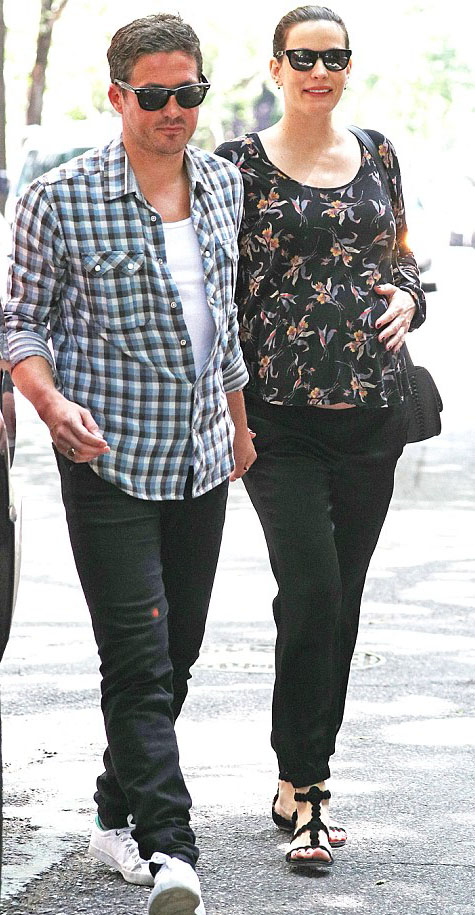 with fiance David Gardner