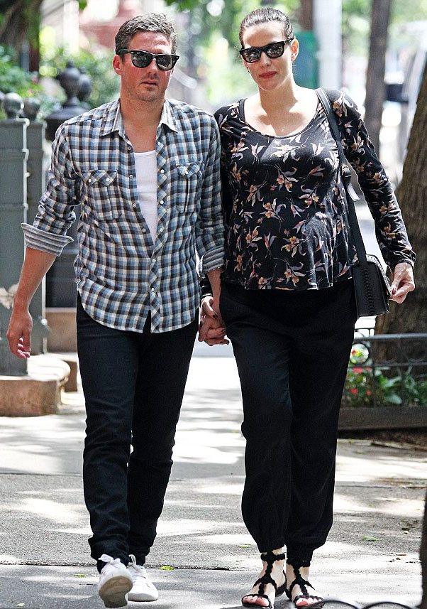 with fiance David Gardner