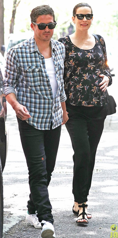 with fiance David Gardner
