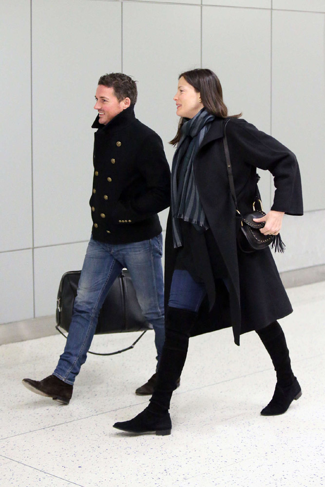 with fiance David Gardner