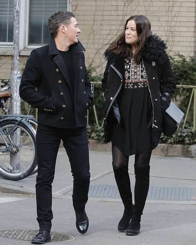 with fiance David Gardner