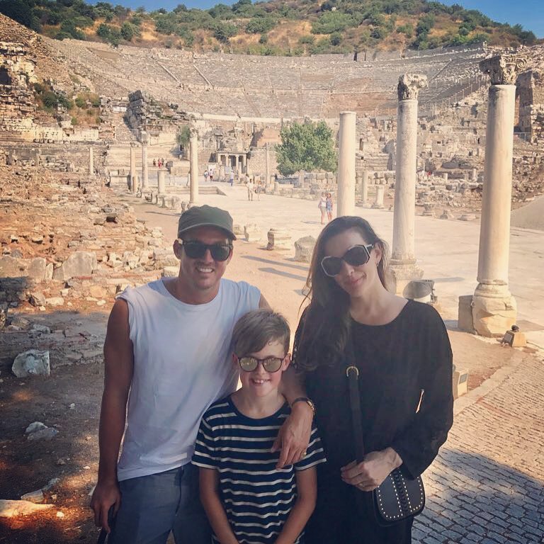 with David and Gray, from David Gardner's Instagram
