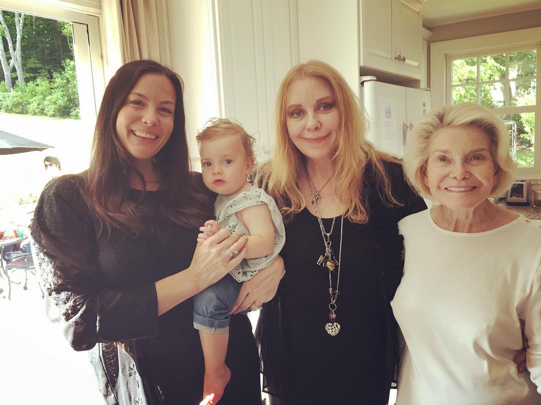 with daughter Lula, mom Bebe Buell and grandmother Dorothea Johnson, from Bebe Buell's Instagram