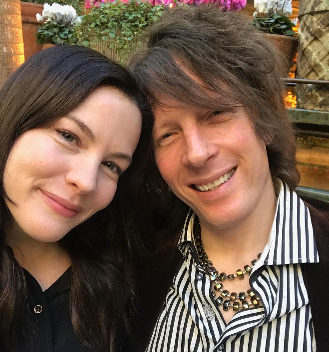 with Jim Wallerstein, from Bebe Buell's Instagram