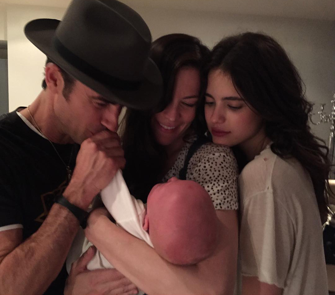 "my #theleftovers family meeting my baby boy @the_left0vers @hbo #justintheroux #margaretqualley . I feel so blessed in all parts of my life."