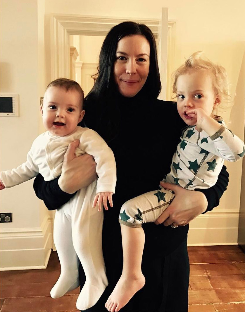 "Weekends!!!!!! so much love So tired no time for make up &#128151; grateful challenging inspiring always learning #motherhood"