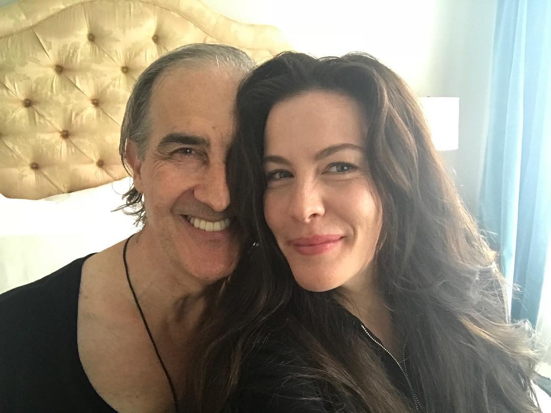with David Croland, from Bebe Buell's Instagram