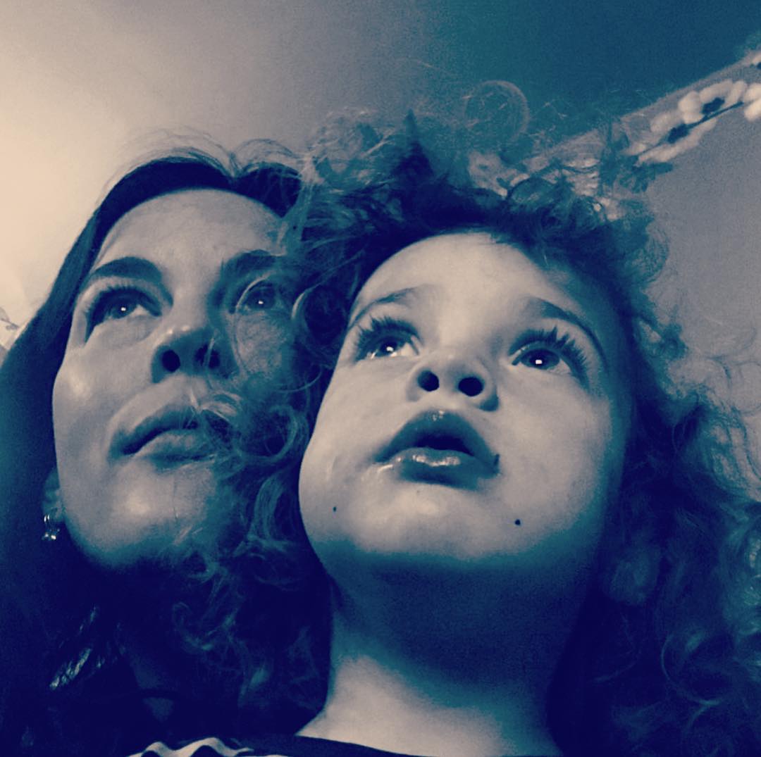 with daughter Lula Rose Gardner, from David Gardner's Instagram