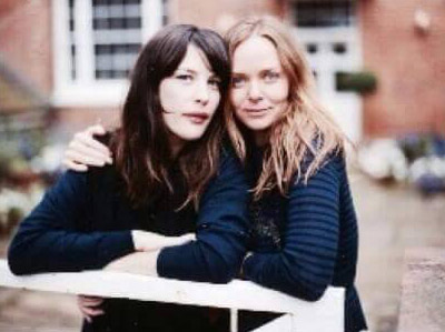 with Stella McCartney, from Mary McCartney's dedicated tumblr