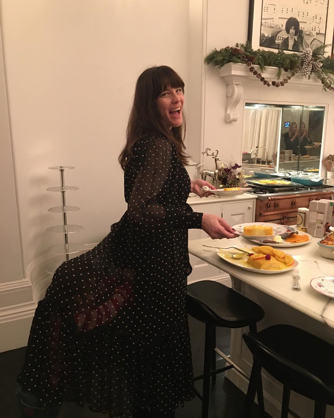 with Lula Rose, from Bebe Buell's Instagram