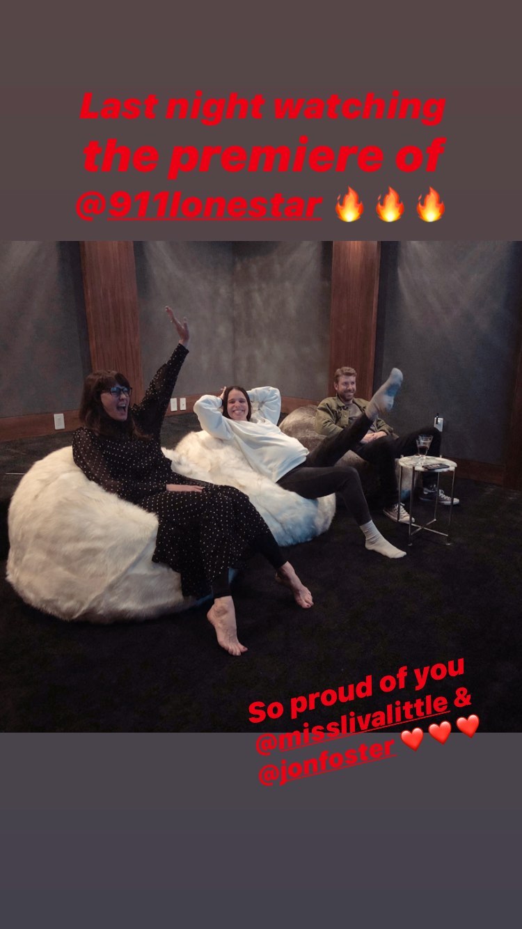 with Chelsea Tyler and Jon Foster, from Chelsea Tyler's Instagram