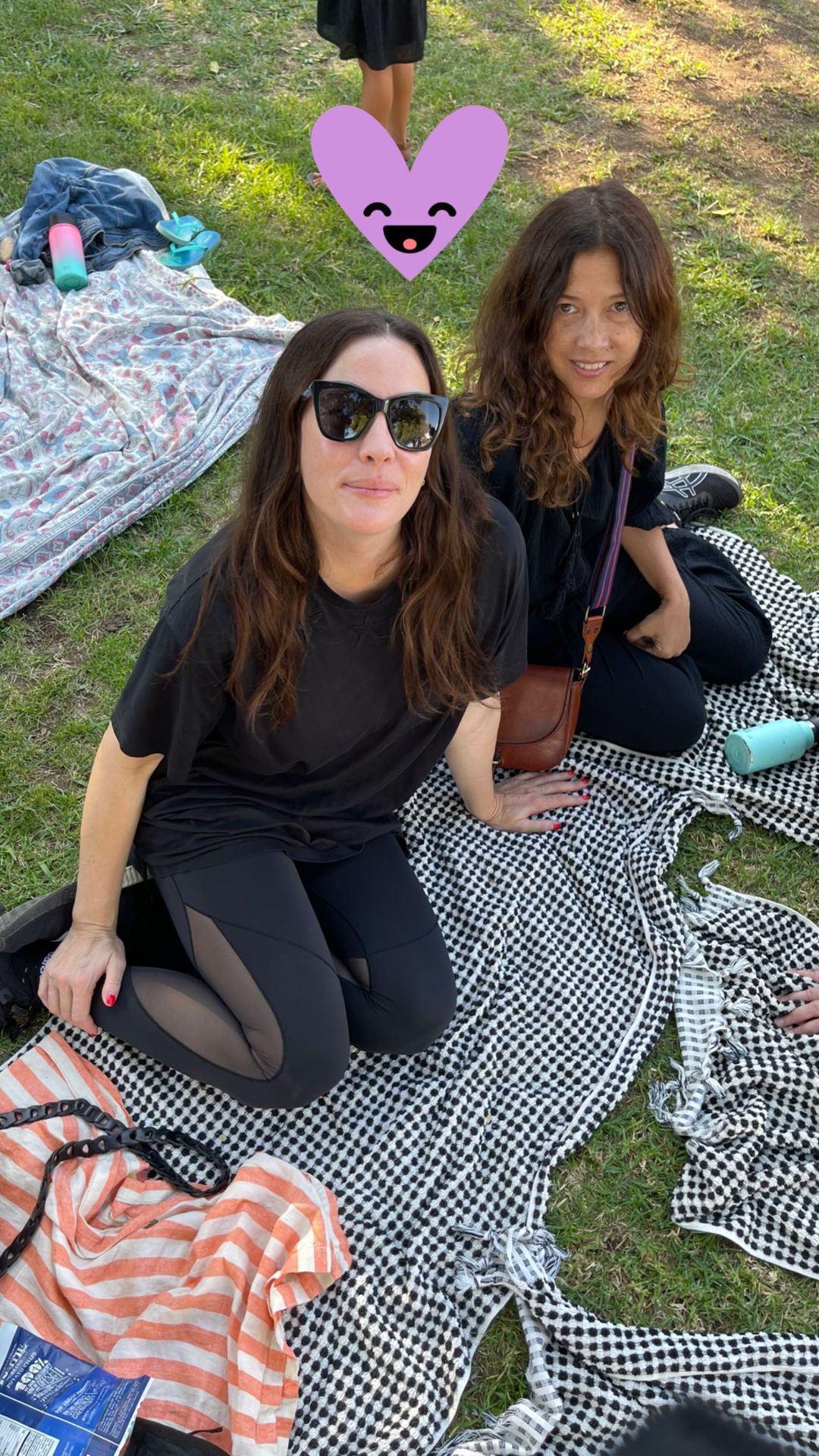 with Victoria Clay, from Bebe Buell's Instagram