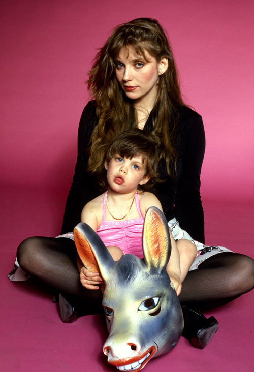 with mom - Bebe Buell (courtesy of Bebe Buell - Retrosexual!)